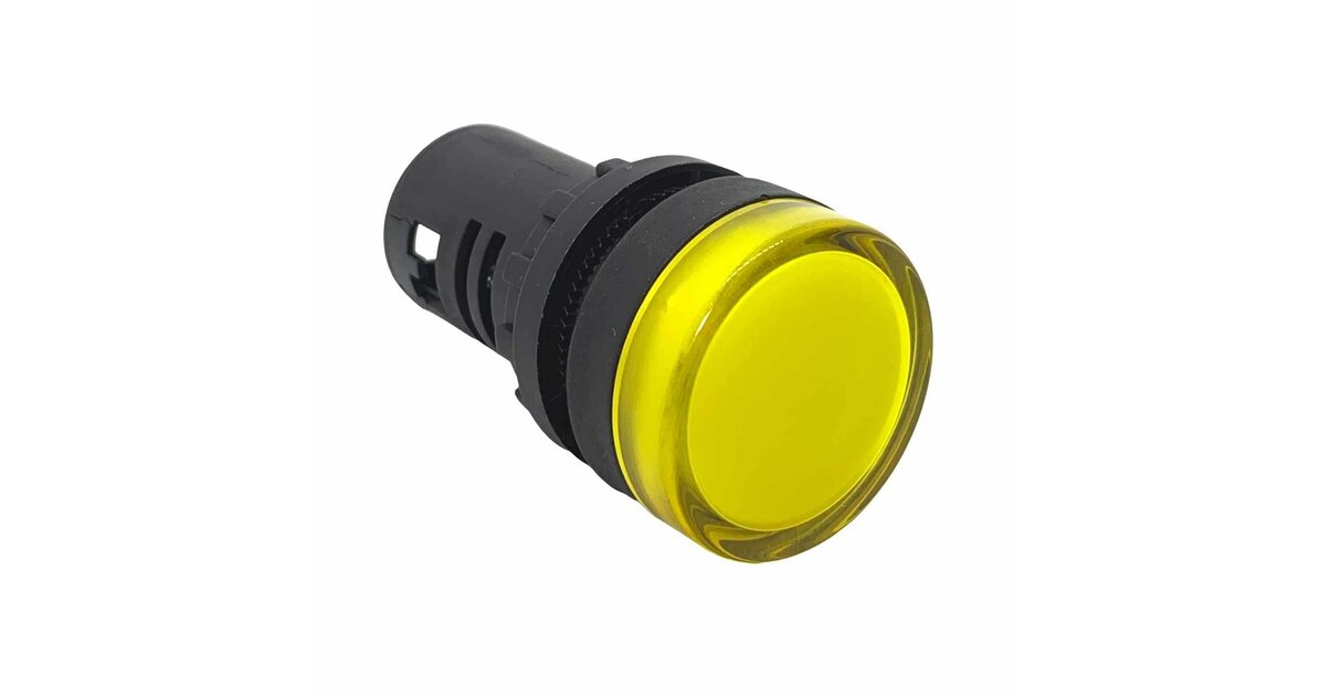 Lot De 4 Voyants LED 10mm Rouge 220-230V - Étanches - Pour Montage Sur Panneau Métallique